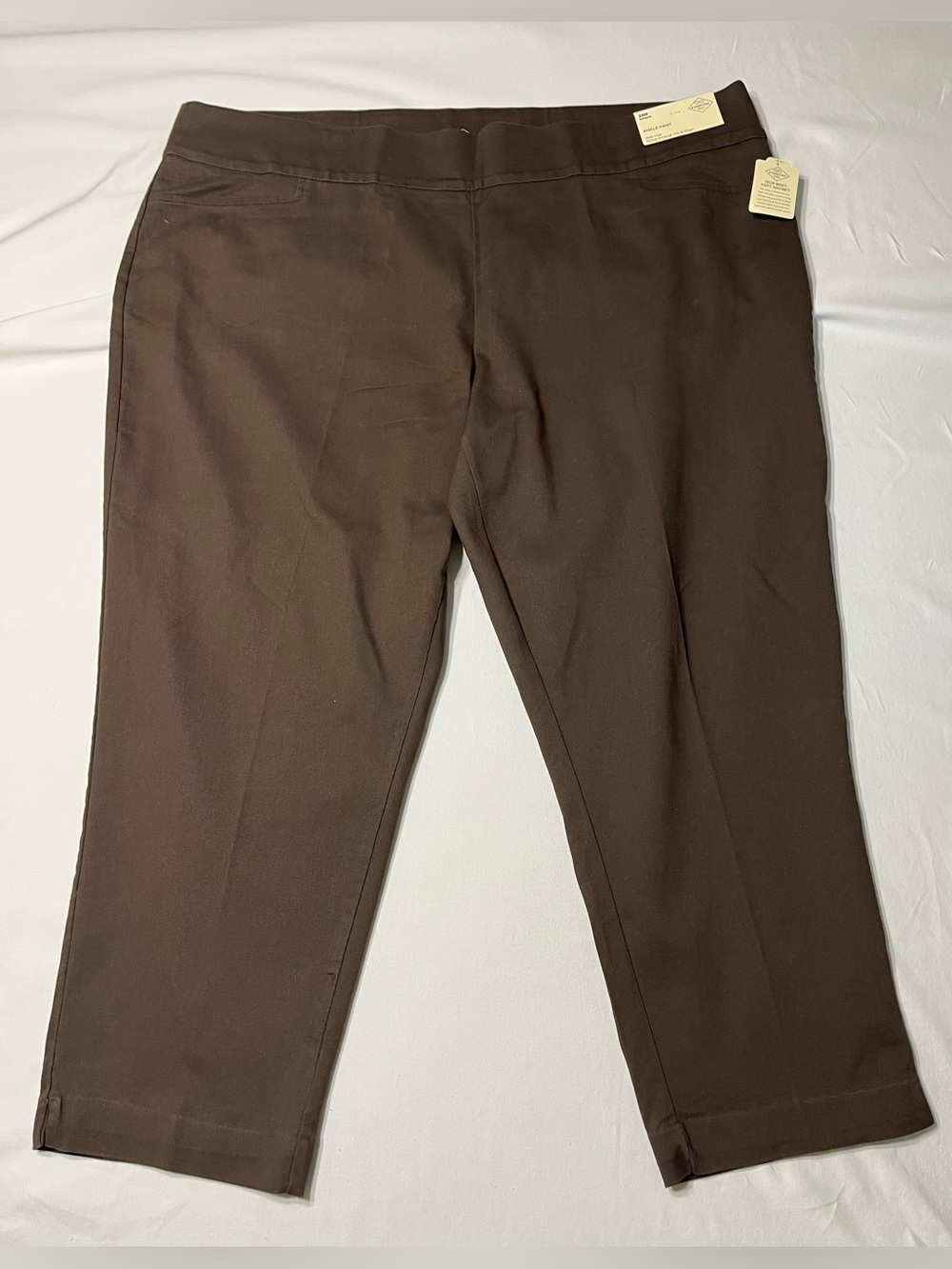 Women’s Brown Dress Pant Plus Size 24W